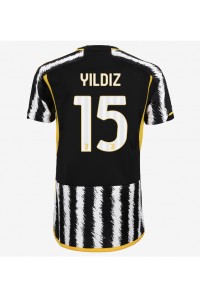 Fotbalové Dres Juventus Kenan Yildiz #15 Dámské Domácí Oblečení 2023-24 Krátký Rukáv